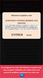 Mobile Screenshot of histoires-coquines.com